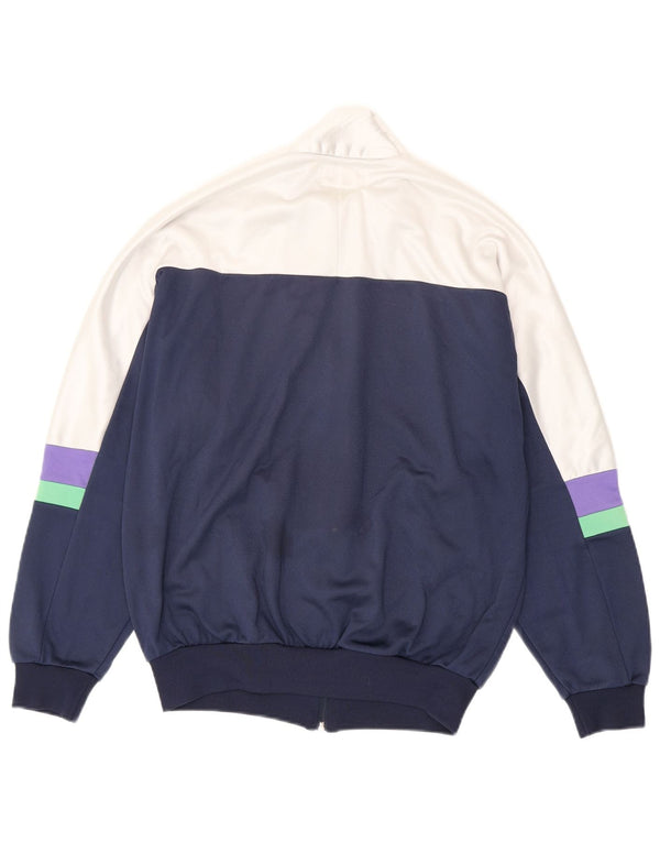 Giacca sportiva da uomo con grafica Asics IT 46 Small Blu Navy Colourblock