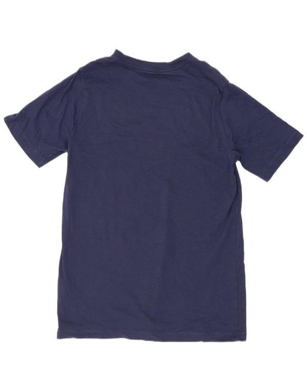 T-shirt Nike Ragazzo Top 13-14 anni XL Blu Navy Cotone