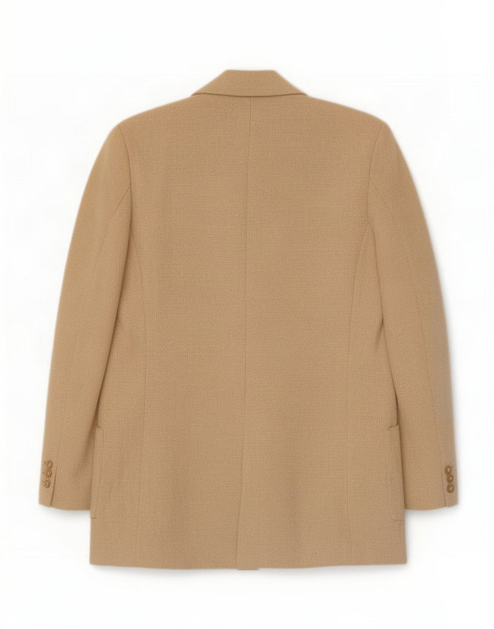Giacca blazer oversize aperta da donna Zara UK 10 piccola beige