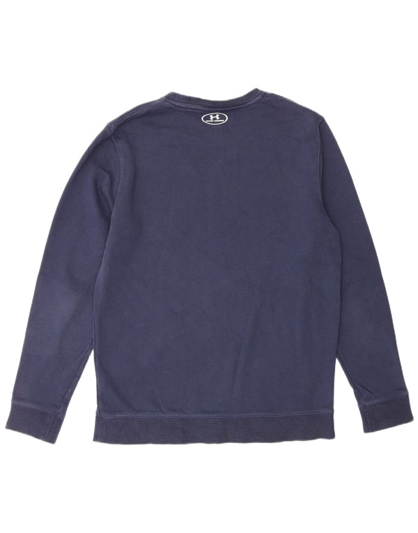Felpa da donna Under Armour Cold Gear Felpa UK 16 Large Blu Navy