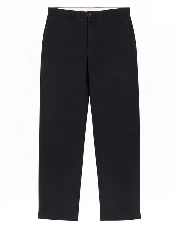 Pantaloni chino dritti da uomo Polo Ralph Lauren W32 L32 cotone blu navy