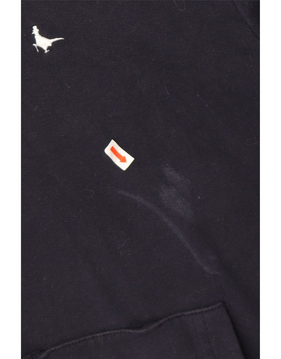 JACK WILLS Maglione con cappuccio da uomo piccolo in cotone blu navy