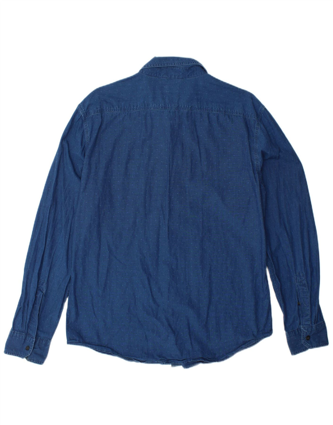 LEVI'S Camicia slim da uomo grande in cotone blu navy