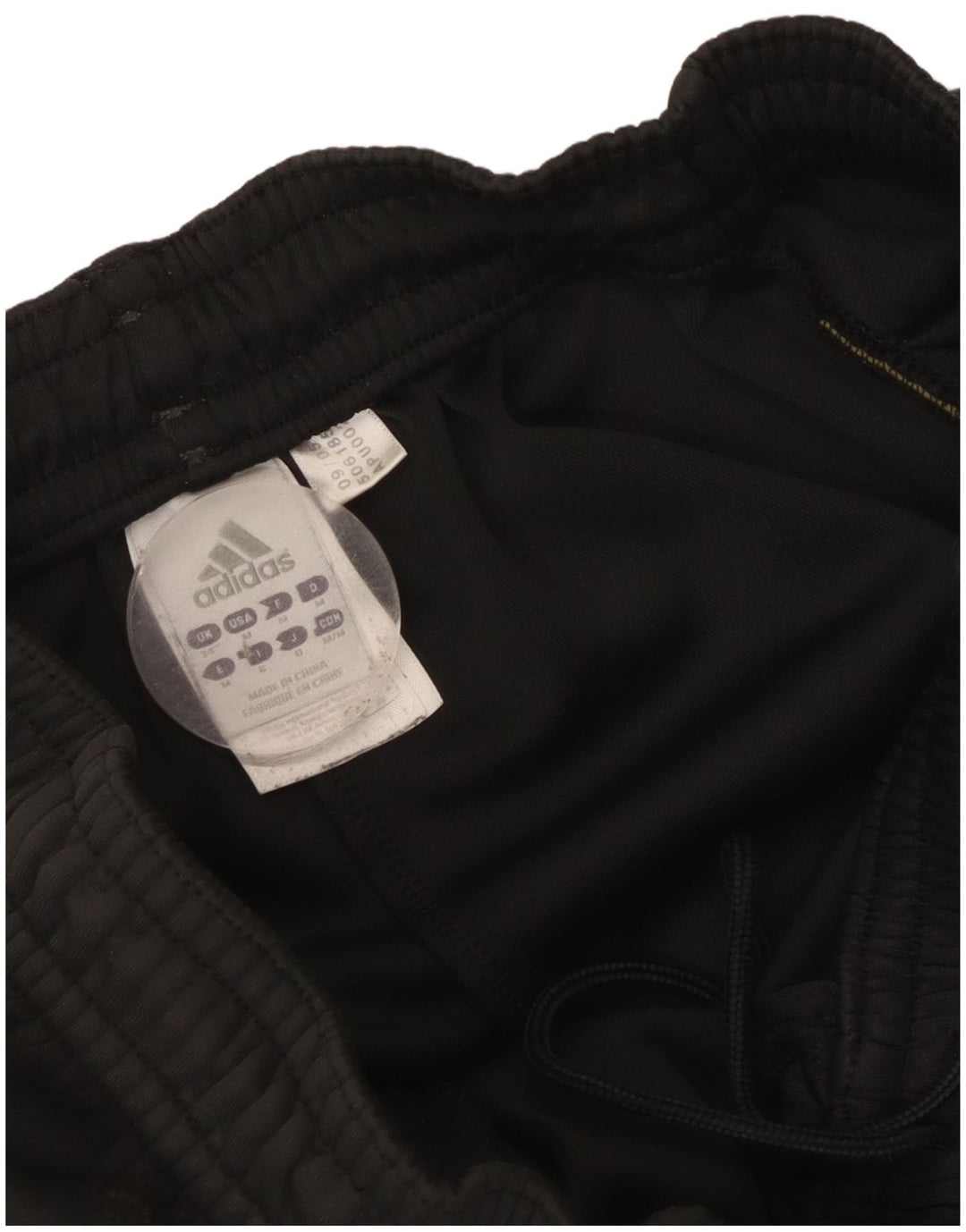 Pantaloncini sportivi Adidas Climalite da uomo grandi in poliestere nero