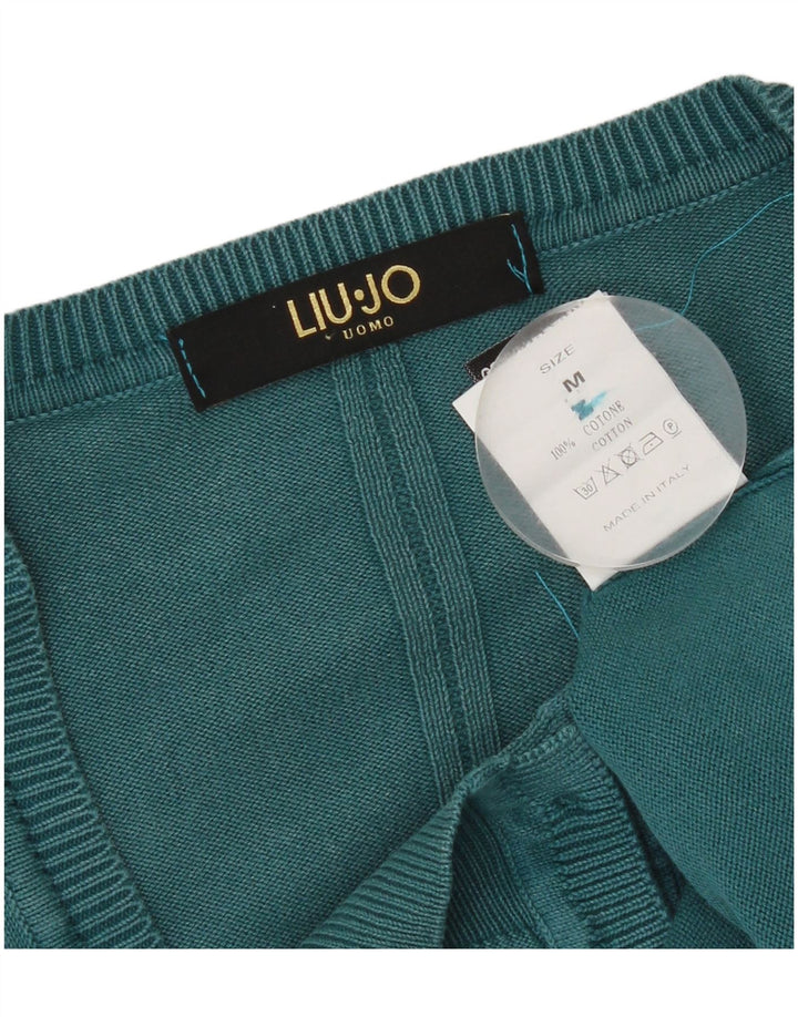 Maglione Cardigan Uomo Liu Jo Blu Medio Cotone