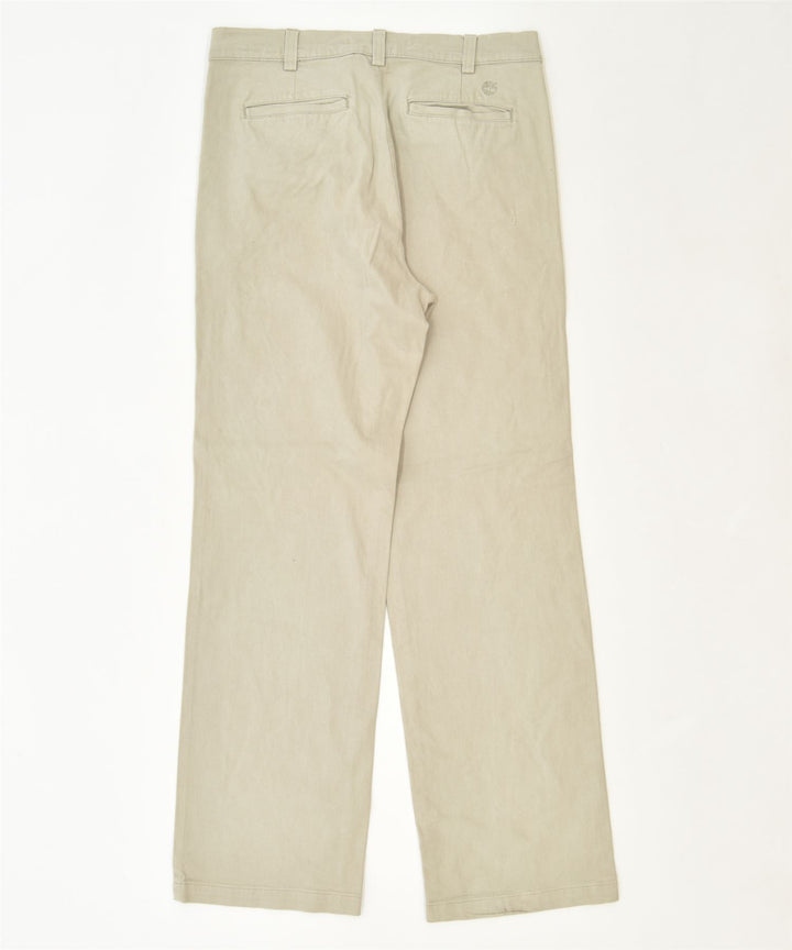 TIMBERLAND Mens Straight Chino Trousers W35 L33 Grey Cotton Classic | Vintage | Thrift | Second-Hand | Used Clothing | Messina Hembry 