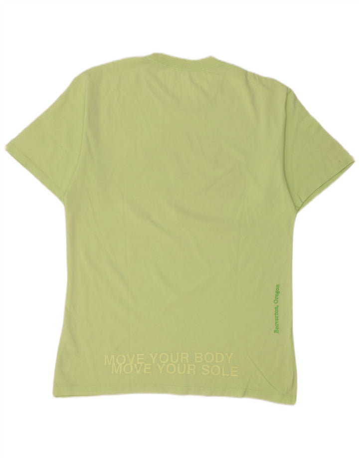T-shirt grafica da uomo Nike Top piccola in cotone verde