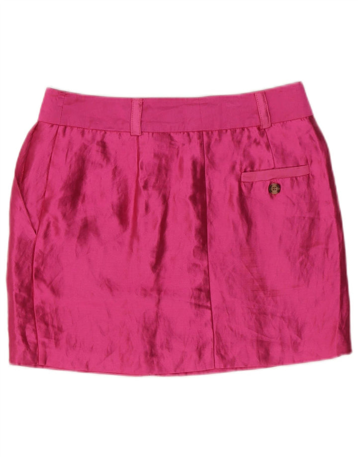 Minigonna da donna Topshop UK 10 piccola W30 rosa