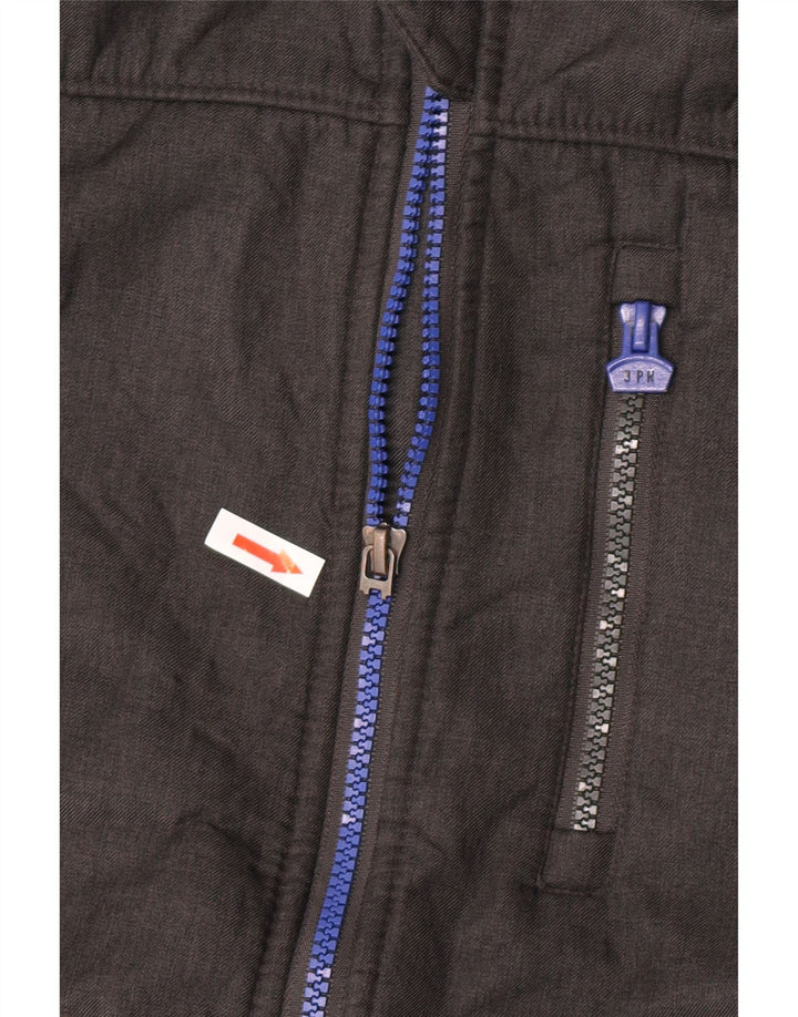 Giacca a vento con cappuccio da uomo Superdry The Windtrekker UK 38 Grigio medio