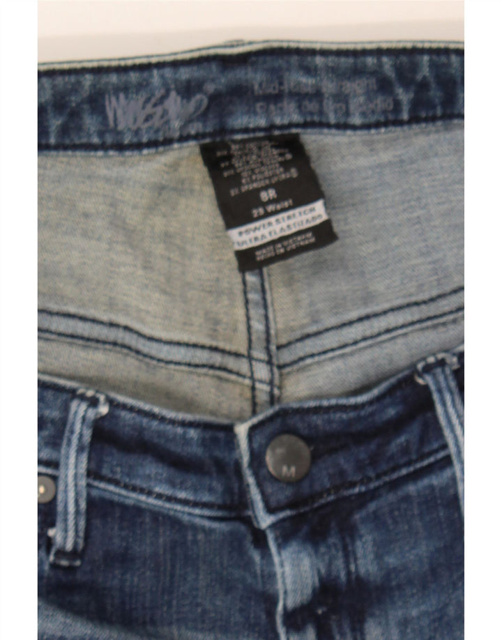 MOSSIMO Womens Slim Jeans US 8 Medium W28 L29 Blue Lyocell Vintage Mossimo and Second-Hand Mossimo from Messina Hembry 