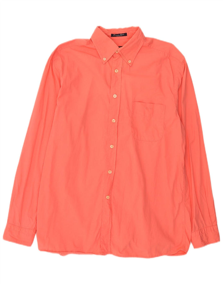 Camicia Gant da uomo vestibilità regolare in cotone rosa medio