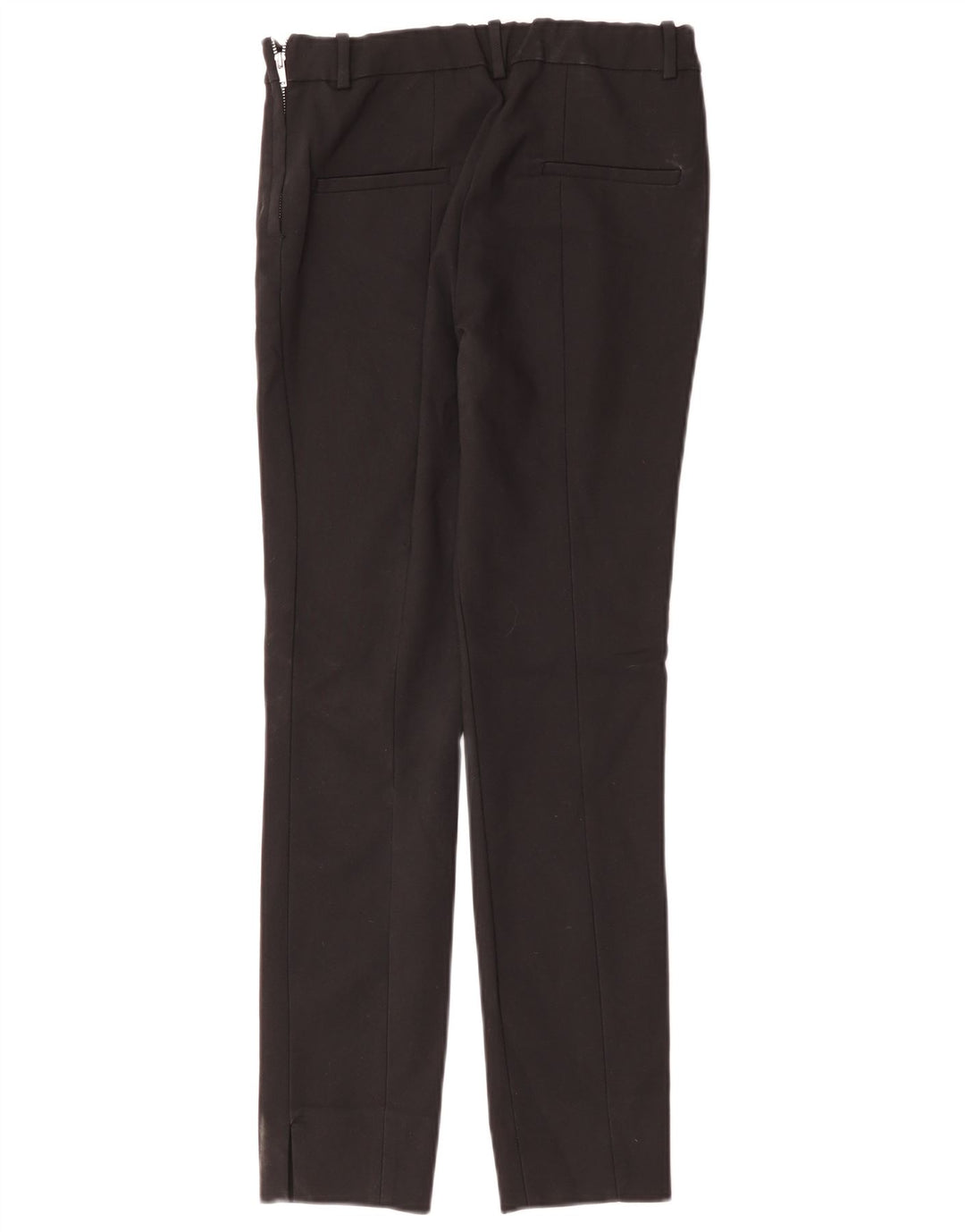 Pantaloni casual slim da donna Zara piccoli W26 L27 neri