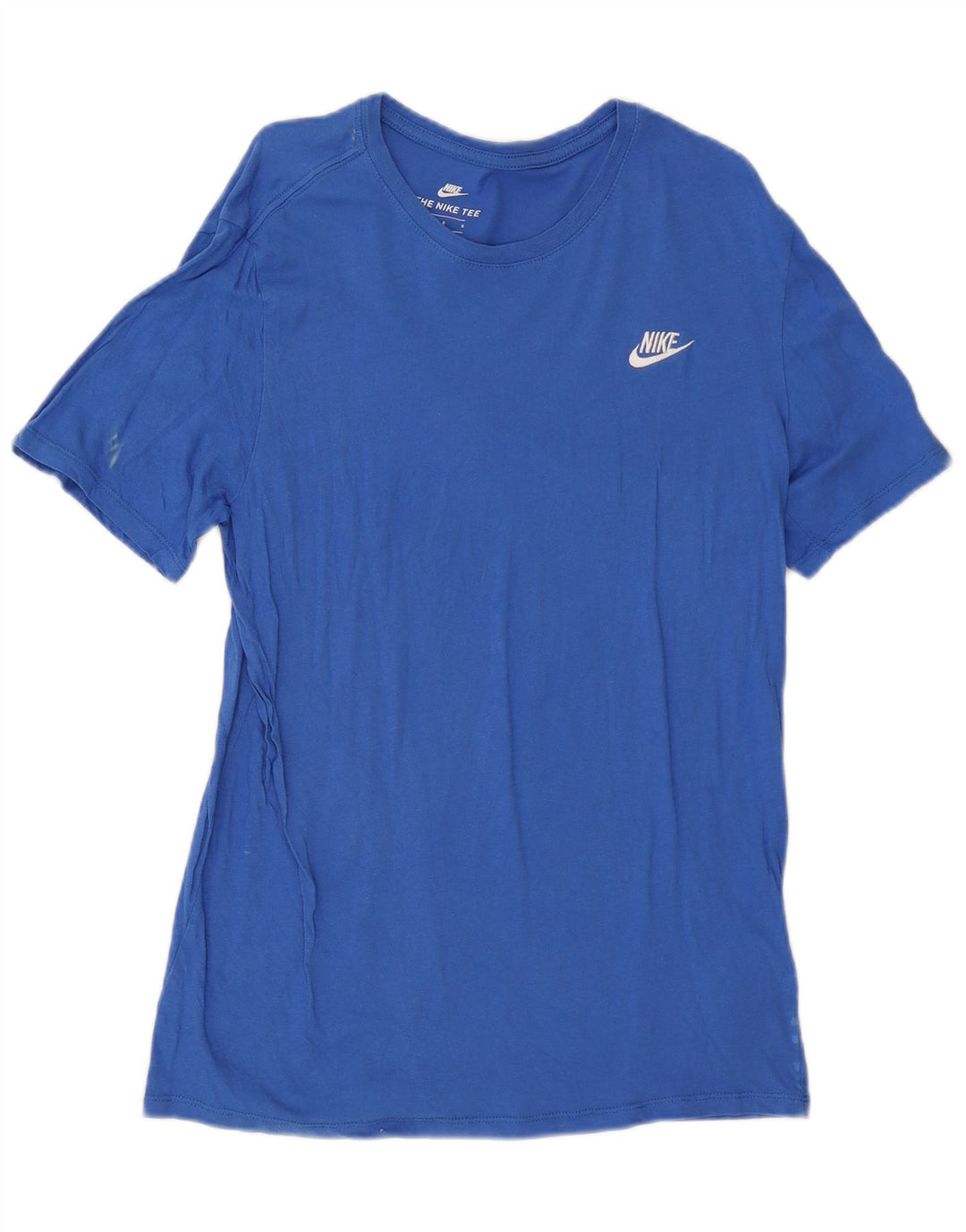 T-shirt Nike da uomo dal taglio atletico, taglia grande, in cotone blu