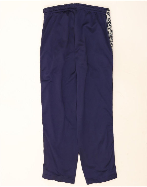 Pantaloni da tuta con grafica Asics da uomo, grandi, colore blu navy