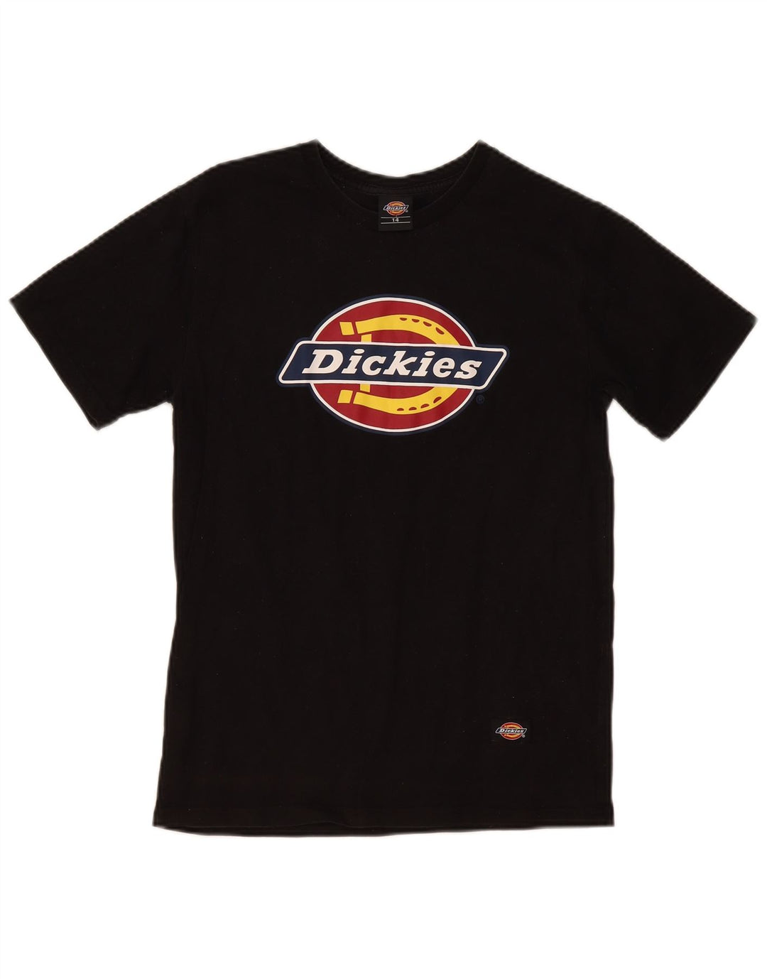Maglietta grafica da donna Dickies Top UK 14 Medium Nera