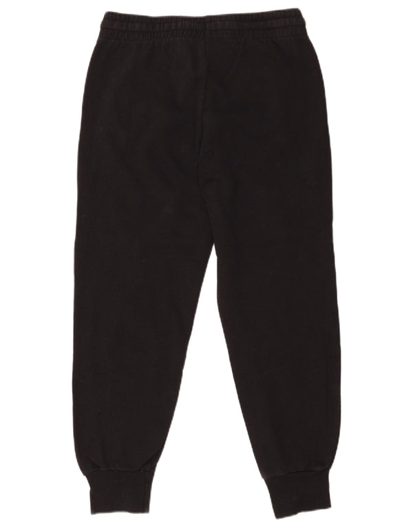 Pantaloni da tuta con grafica Kappa da donna Joggers UK 12 Medium Black Cotton