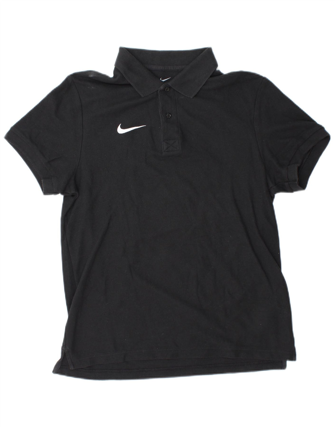 Polo NIKE da uomo in cotone nero medio