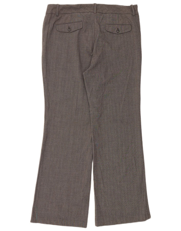 Pantaloni casual bootcut da donna Dockers US 16 XL W38 L34 Grigio a spina di pesce