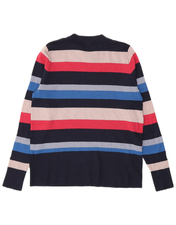 Maglione maglione girocollo da donna Marks & Spencer UK 18 XL multicolore