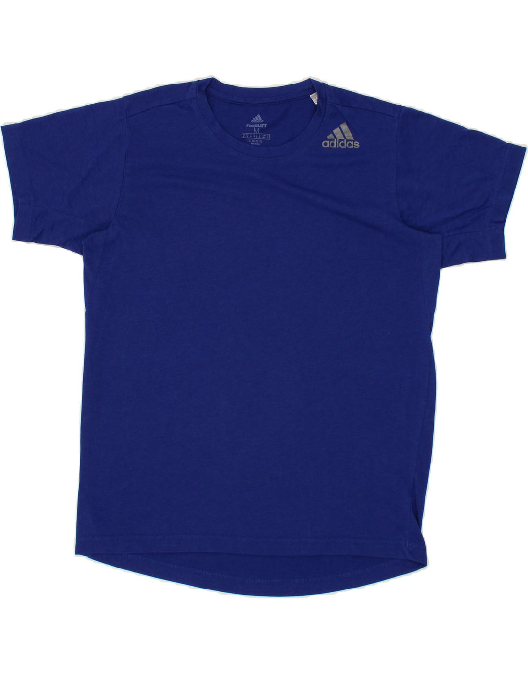 ADIDAS Mens Climalite T-Shirt Top Medium Blue Vintage Adidas and Second-Hand Adidas from Messina Hembry 