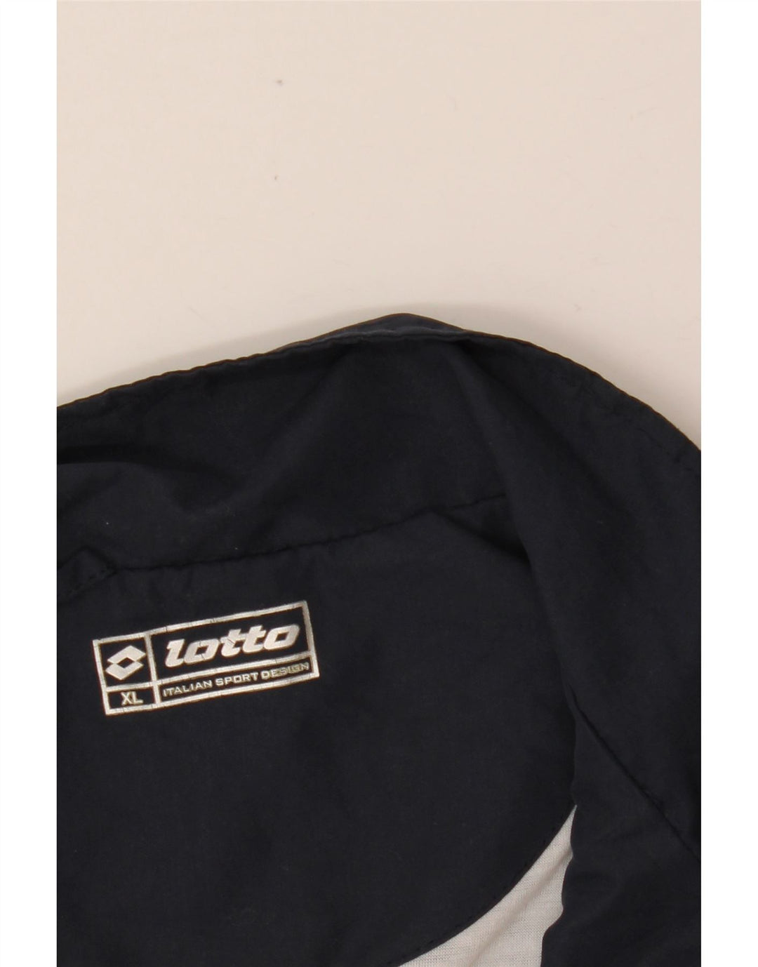 Giacca da ginnastica grafica da uomo LOTTO XL Colorblock blu navy