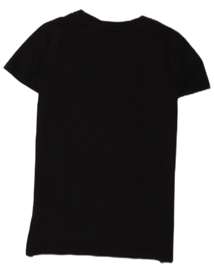 T-shirt grafica da donna Adidas Top IT 42 Medium Black Cotton