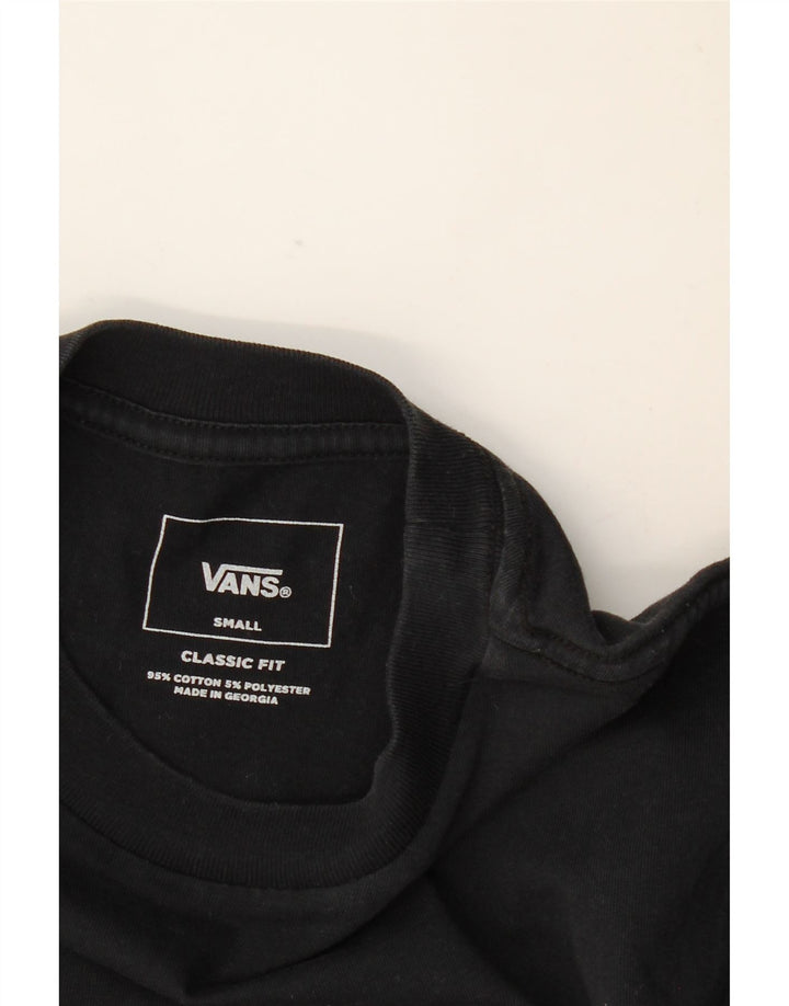 T-shirt da uomo VANS dalla vestibilità classica, piccola, in cotone color block grigio