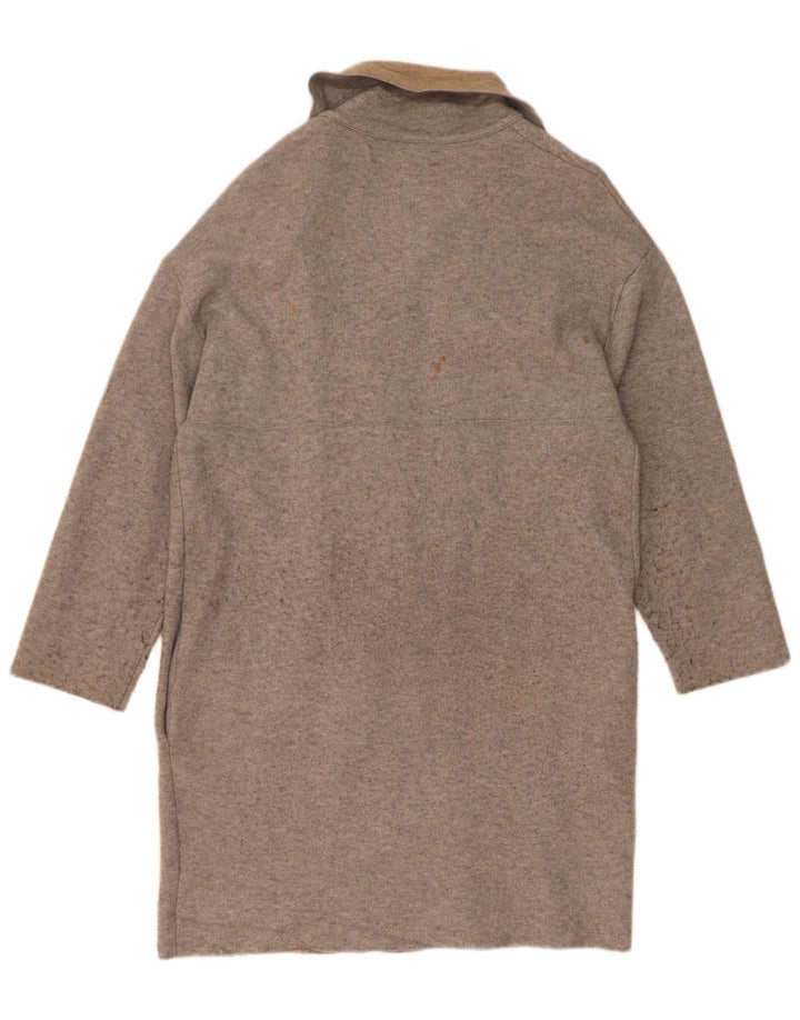 Cappotto oversize da donna Zara UK 10 piccolo grigio chiazzato