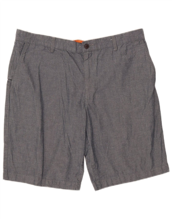 DOCKERS Pantaloncini cargo da uomo W36 Large in cotone blu navy