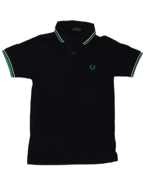 Polo Fred Perry da bambino 13-14 anni in cotone blu navy