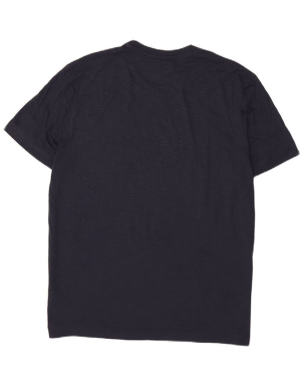 T-shirt grafica da uomo Lotto Top 3XL poliestere blu navy