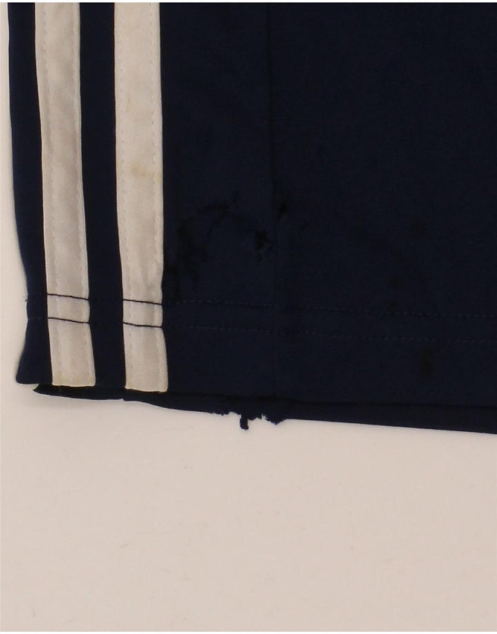 Pantaloncini sportivi Adidas Aeroready Graphic da uomo medi in poliestere blu navy