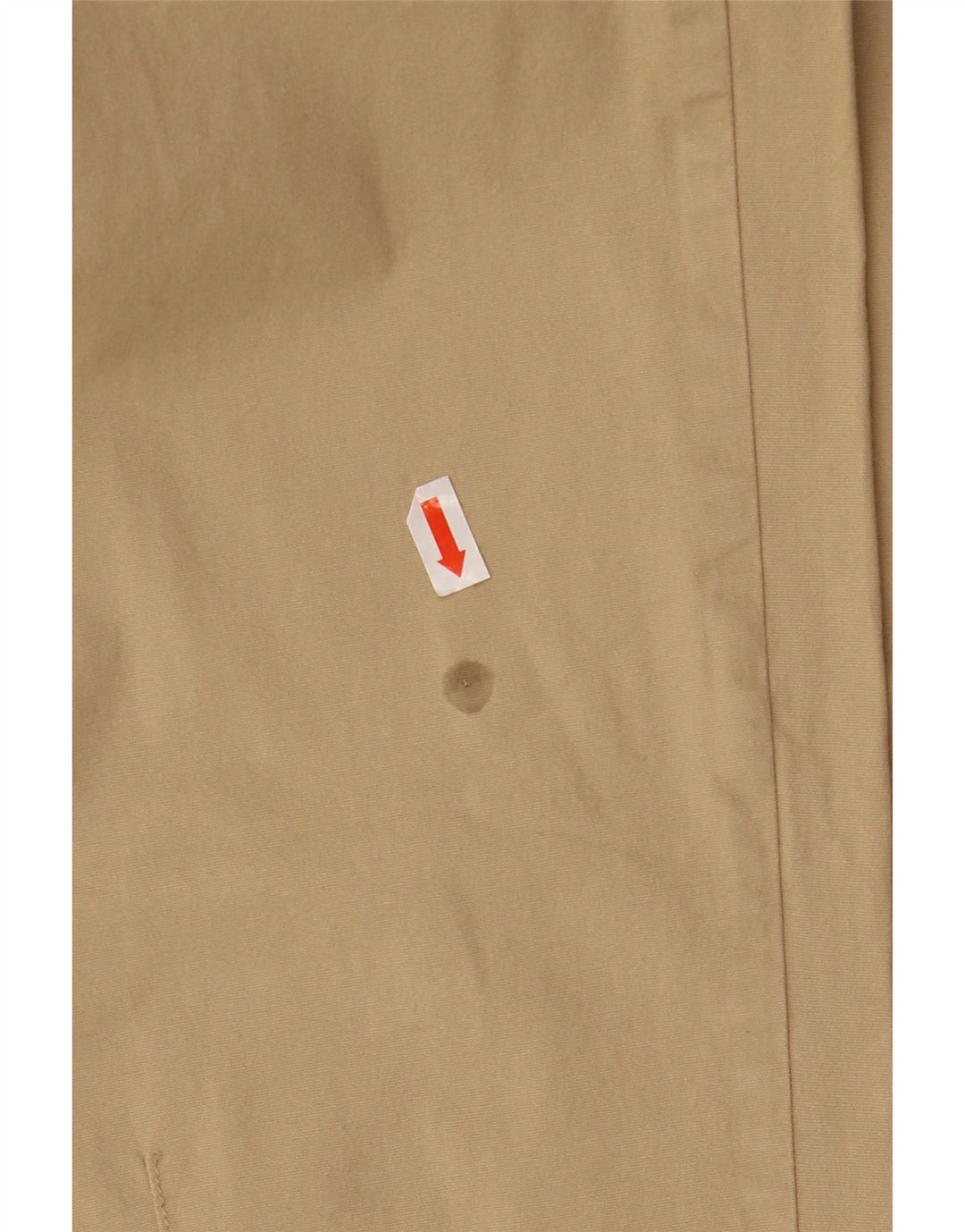 Pantaloni corti affusolati a vita alta ZARA da donna grandi W30 L24 Beige