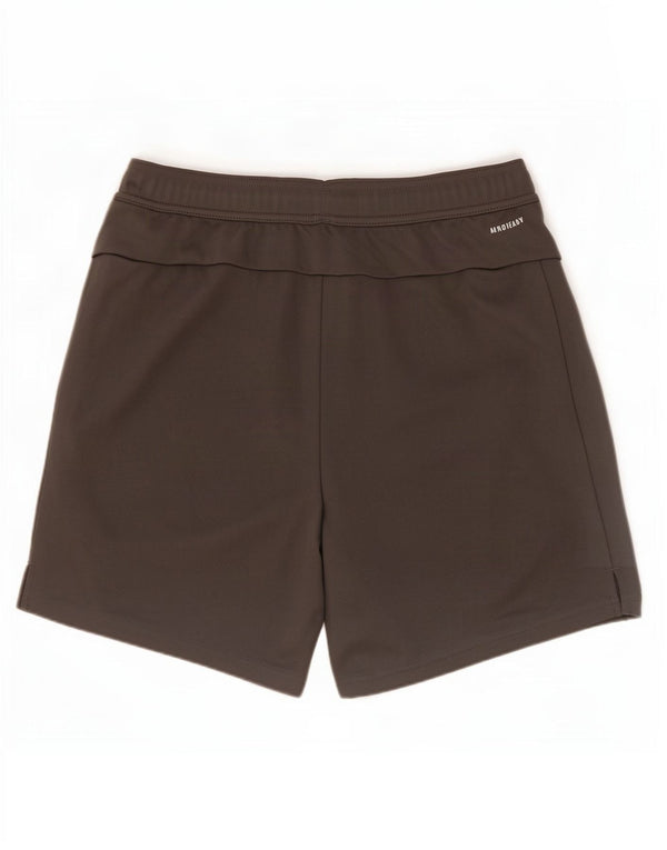 Pantaloncini sportivi Adidas Aeroready Regular Fit da uomo in poliestere grigio medio