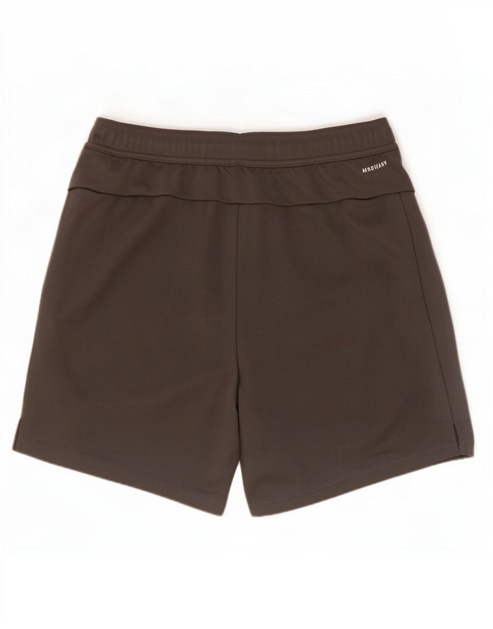 Pantaloncini sportivi Adidas Aeroready Regular Fit da uomo in poliestere grigio medio