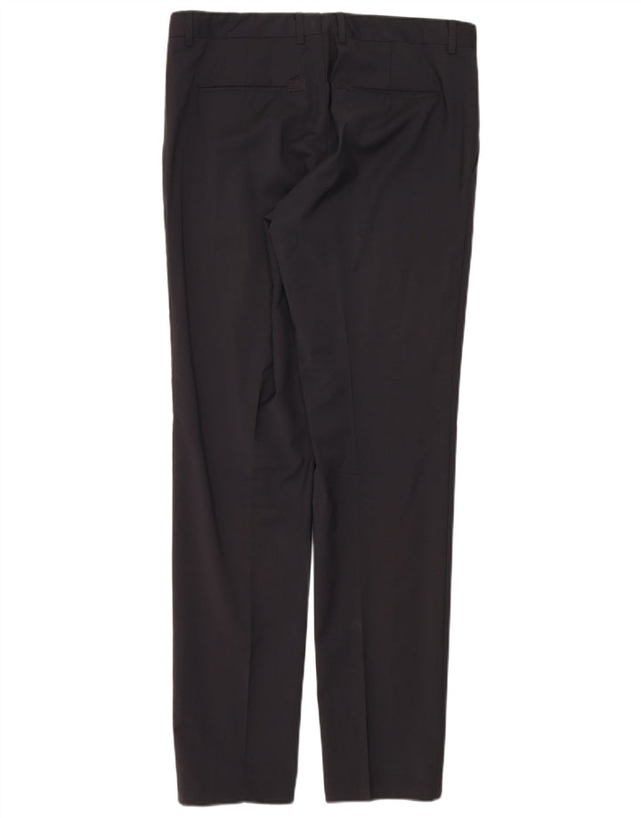 Abito da uomo Calvin Klein a 2 bottoni in 2 pezzi IT 50 Large W34 L33 Lana nera