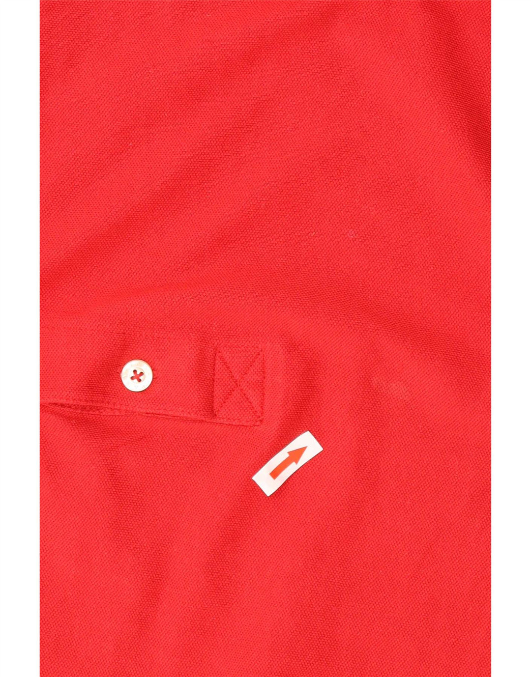 Polo Kappa da uomo a righe grandi rosse