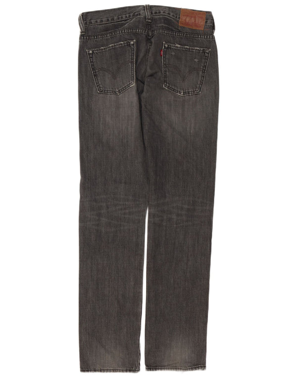 Levi's Uomo 511 Jeans Skinny W34 L34 Cotone Grigio