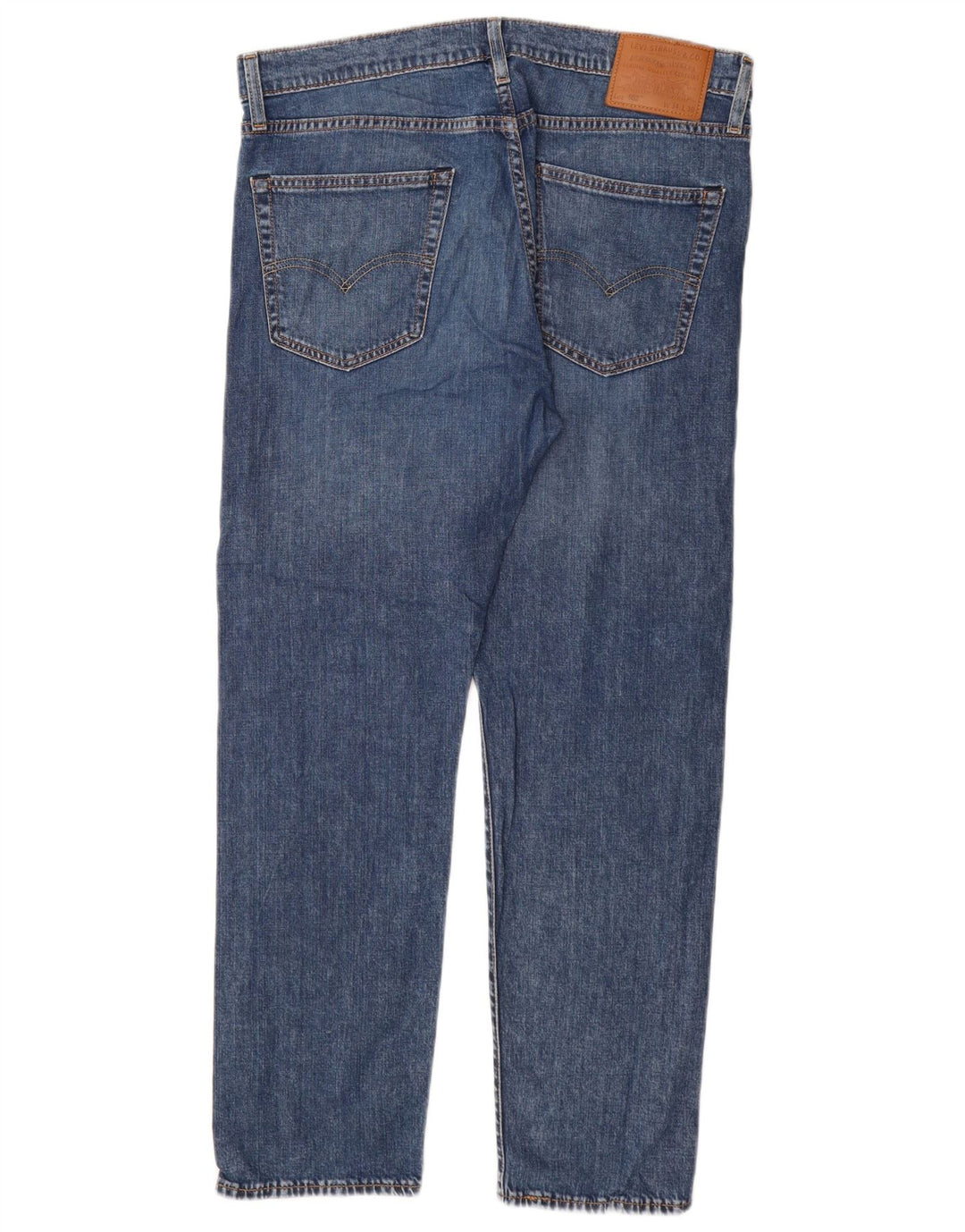 Levi's Jeans 502 affusolati da uomo W34 L30 in cotone blu