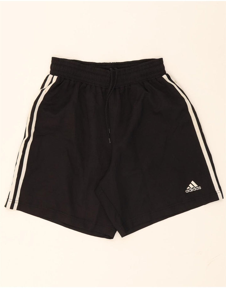 ADIDAS Mens Climalite Sport Shorts Small  Black Polyester Vintage Adidas and Second-Hand Adidas from Messina Hembry 