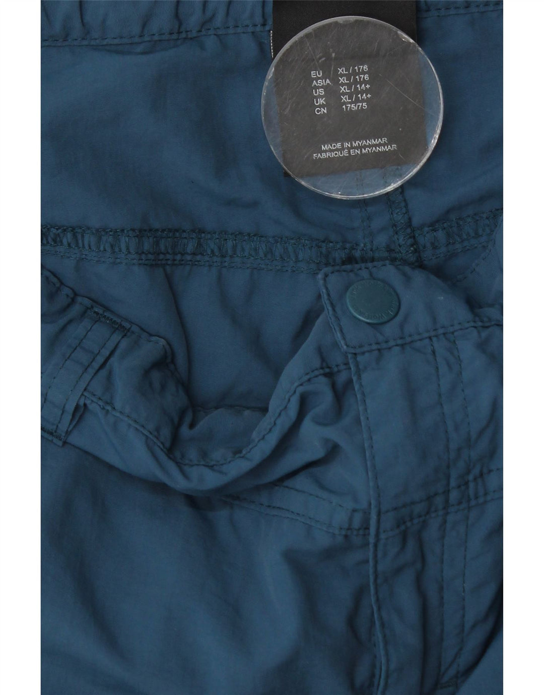 Bermuda da ragazzo Jack Wolfskin 14-15 anni XL W28 Blu Poliammide