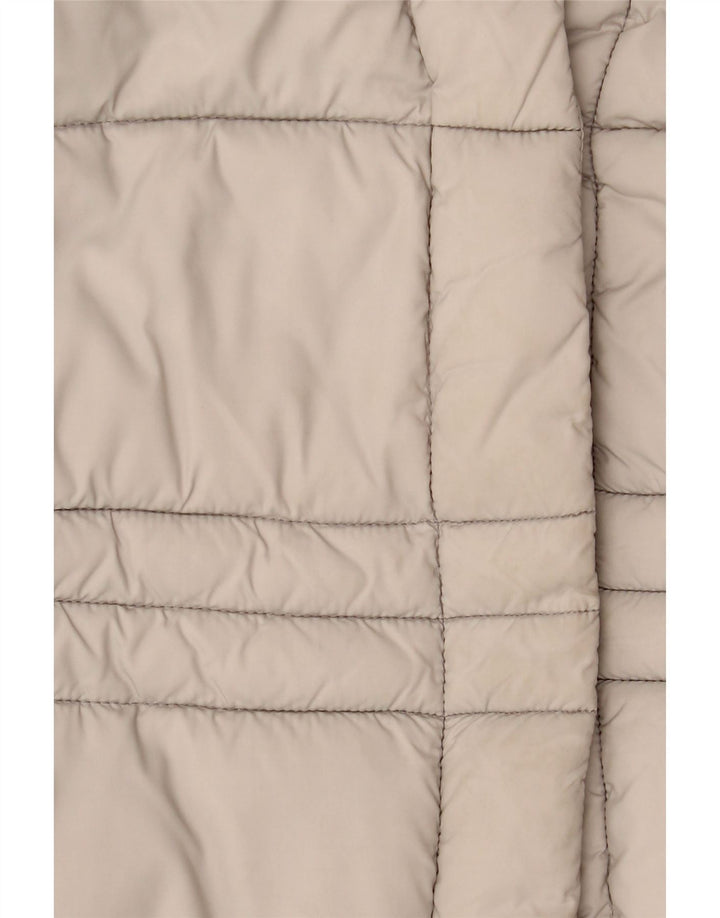 Giacca imbottita da donna GUESS UK 16 Large Beige Poliestere