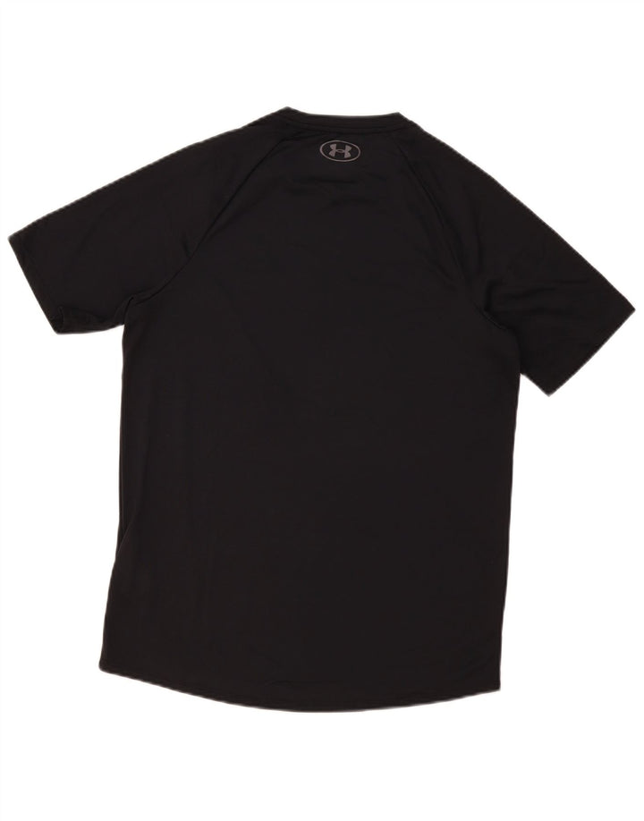 Maglietta da uomo Under Armour Top Small in poliestere nero