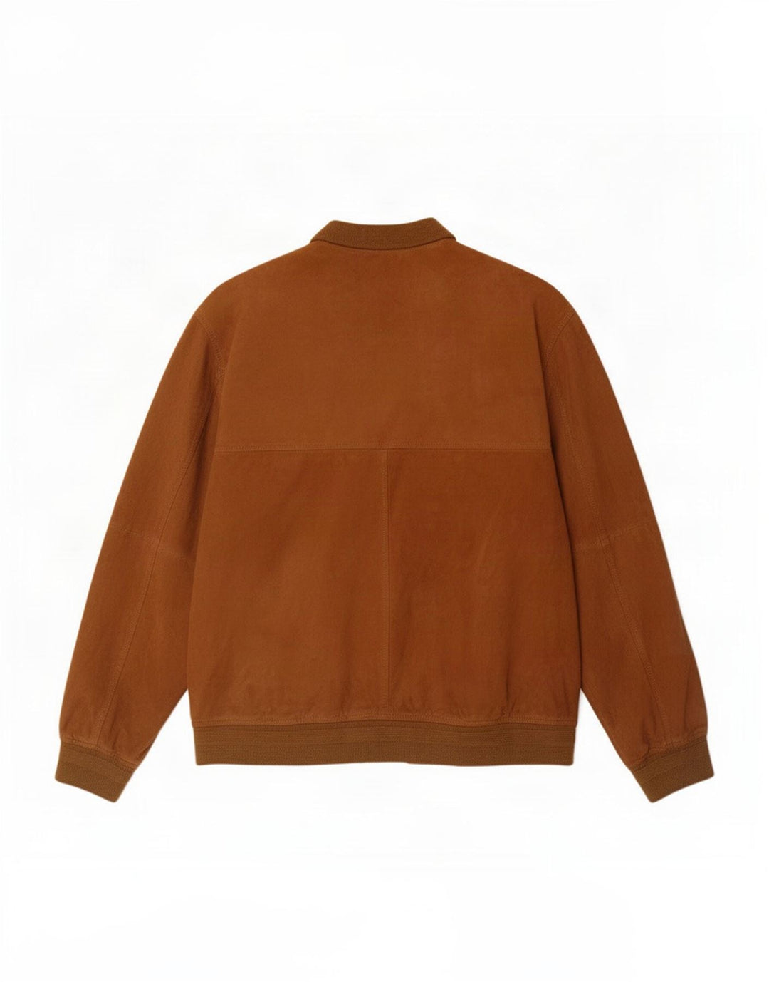 Giubbotto bomber in pelle scamosciata da uomo Ivy Oxford IT 52 XL Marrone