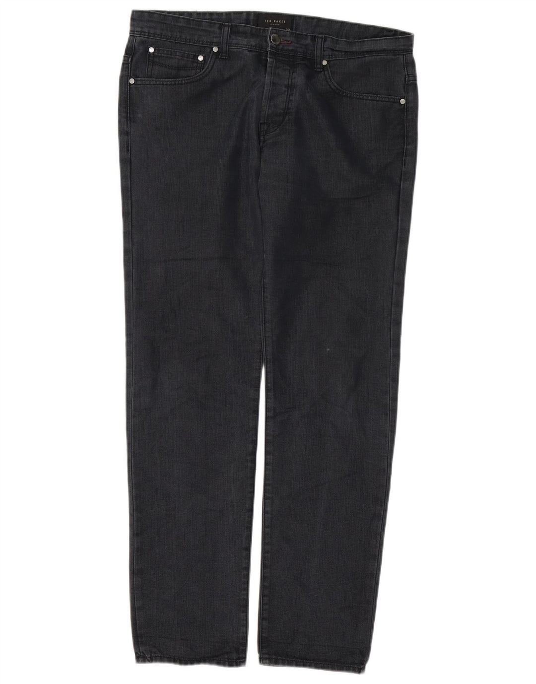 Jeans dritti da uomo Ted Baker W32 L30 neri