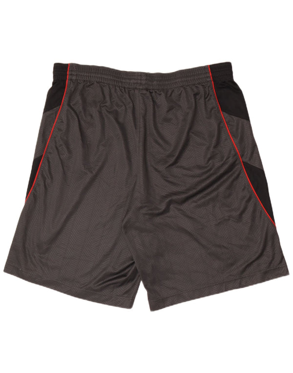 Pantaloncini sportivi da uomo Nike 2XL Poliestere color block grigio