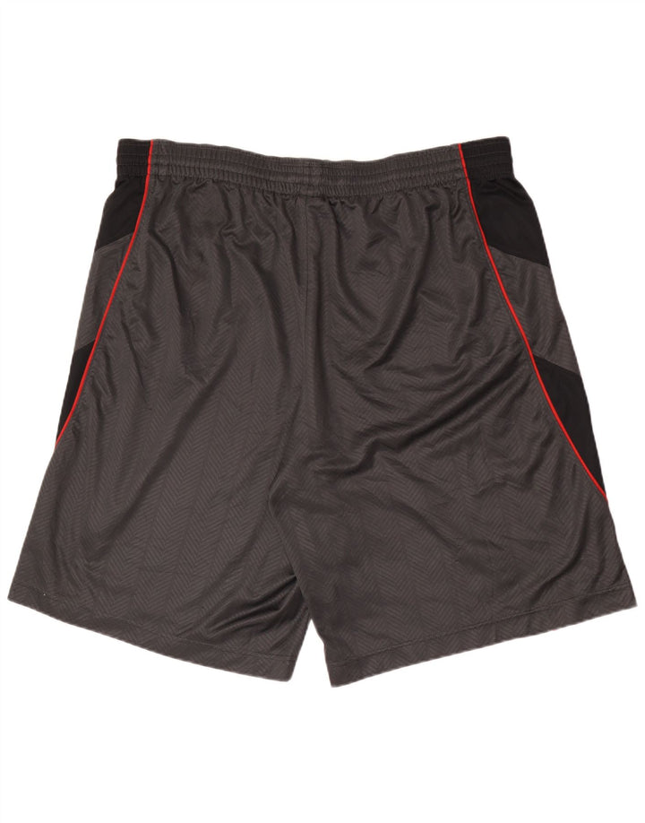 Pantaloncini sportivi da uomo Nike 2XL Poliestere color block grigio