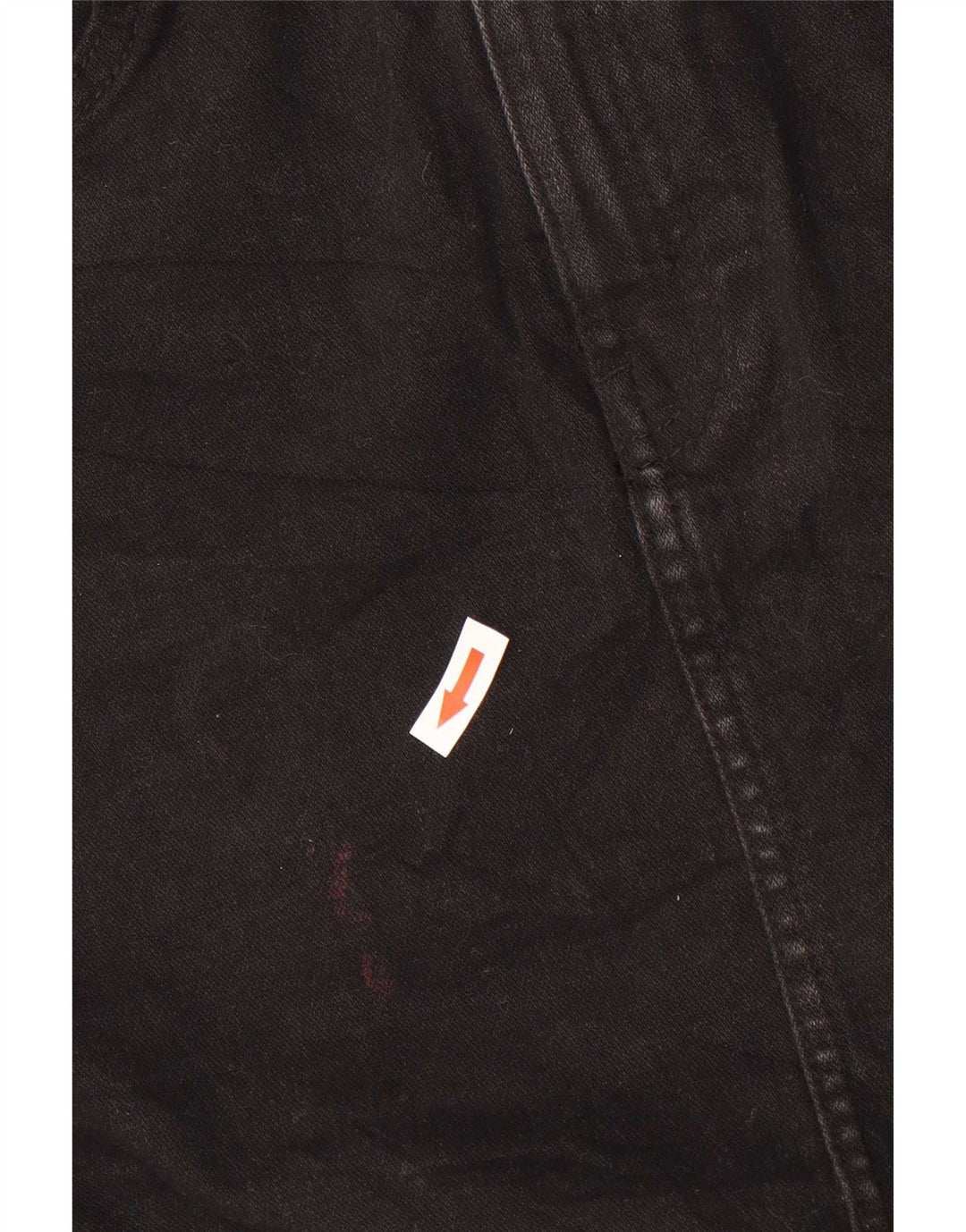 Mini gonna di jeans Zara da donna media W28 nera