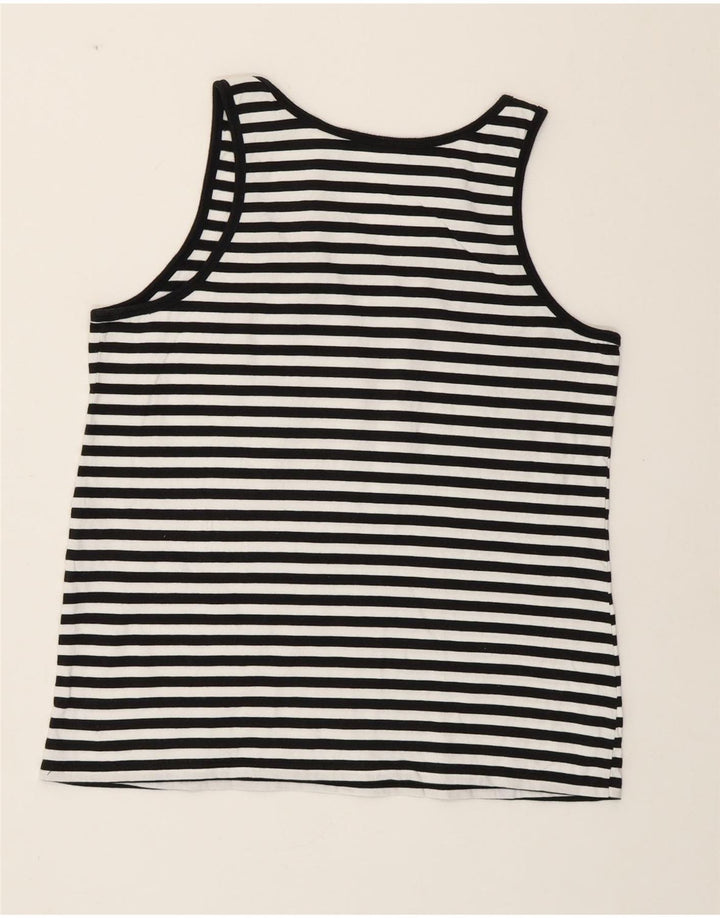 Canotta da donna LEVI'S UK 12 Medium White Striped Nautical