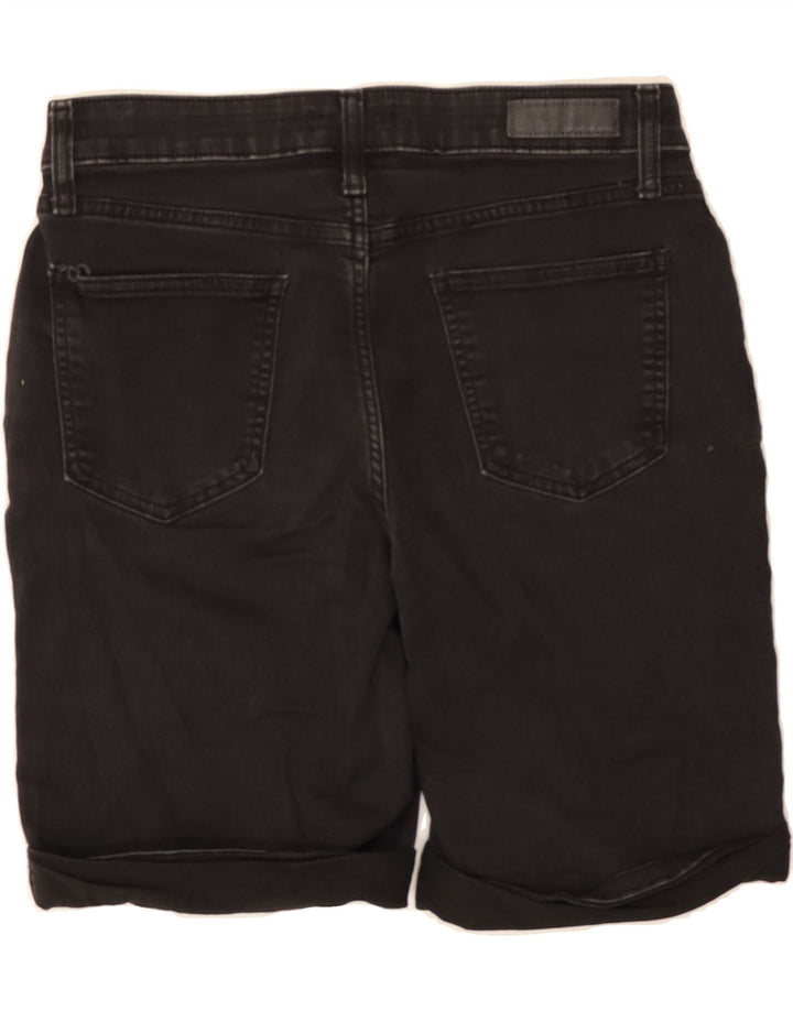 DKNY Womens Denim Shorts US 8 Medium W30 Black Cotton Vintage Dkny and Second-Hand Dkny from Messina Hembry 